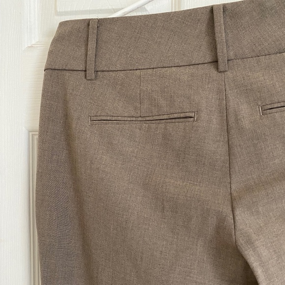 XS Neutral Beige Dress Pants Light Brown Work Slacks - Picture 5 of 11